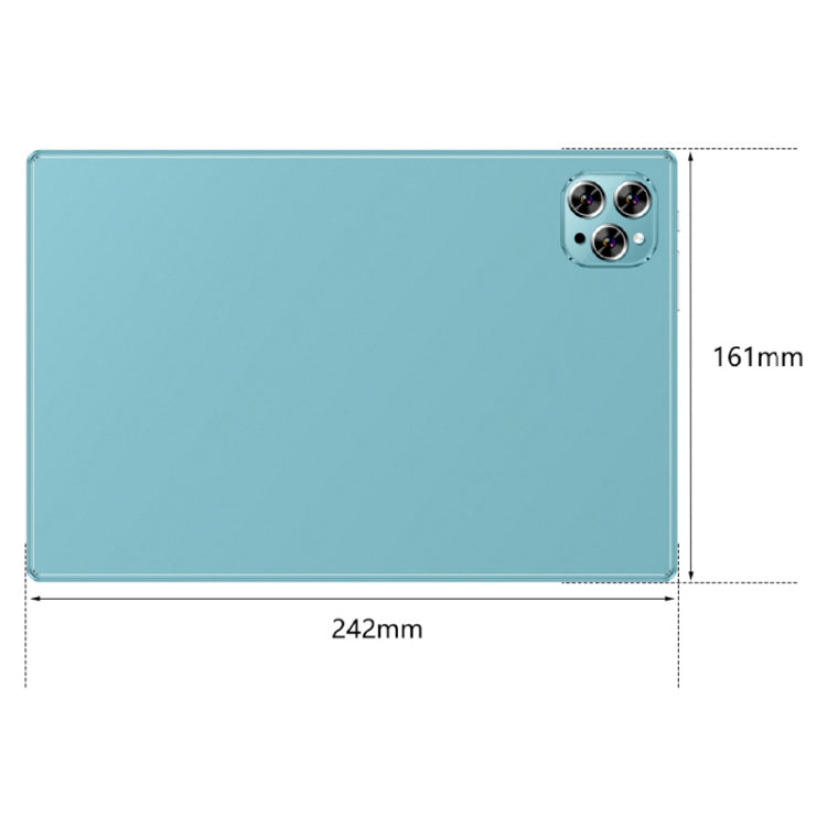 Y22 10.1 inch Smart Learning Tablet PC, 4GB+64GB, Android 10 MTK6755 Octa Core, 4G Network, EU Plug (Light Green)