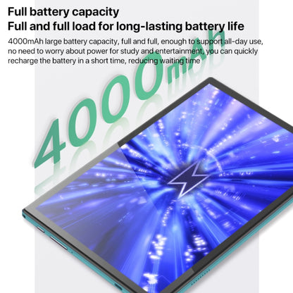 Y22 10.1 inch Smart Learning Tablet PC Combo Set, 4GB+64GB, Android 10 MTK6755 Octa Core, 4G Network, with Leather Case + Keyboard, US Plug (Light Green) - free shipping - PMC Jewellery - Order now!