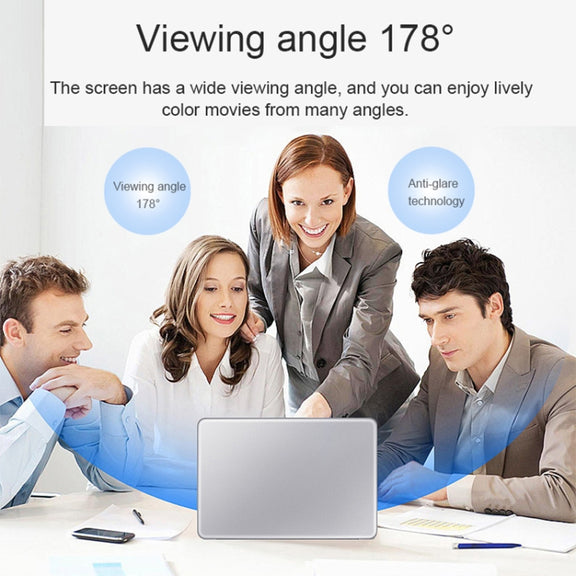 H15 15.6 inch Ultrathin Laptop, 16GB+256GB, Windows 11 Intel Processor N95 Quad Core, US Plug (Silver)