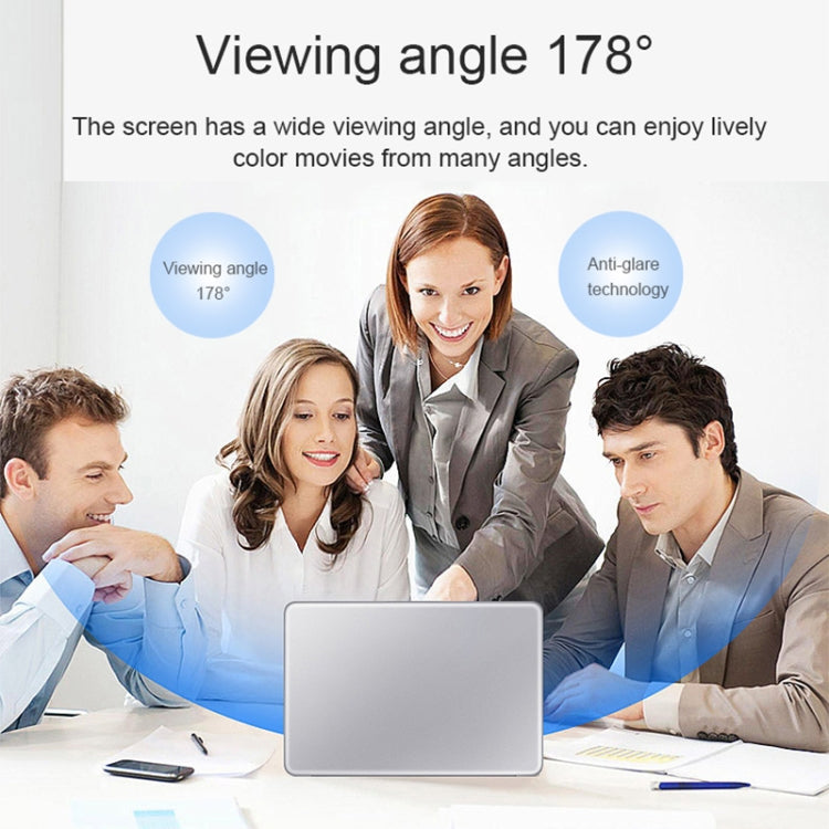H15 15.6 inch Ultrathin Laptop, 16GB+256GB, Windows 11 Intel Processor N95 Quad Core, US Plug (Silver)