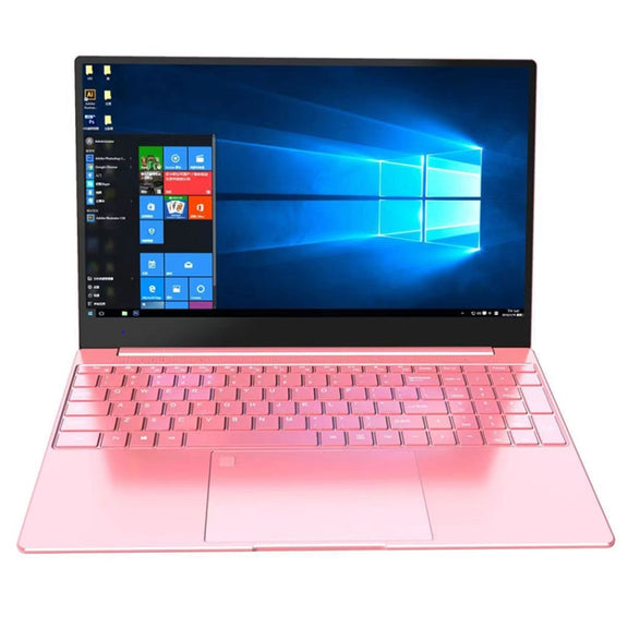 H15 15.6 inch Ultrathin Laptop, 16GB+256GB, Windows 11 Intel Celeron N5095 Quad Core, EU Plug (Rose Gold)
