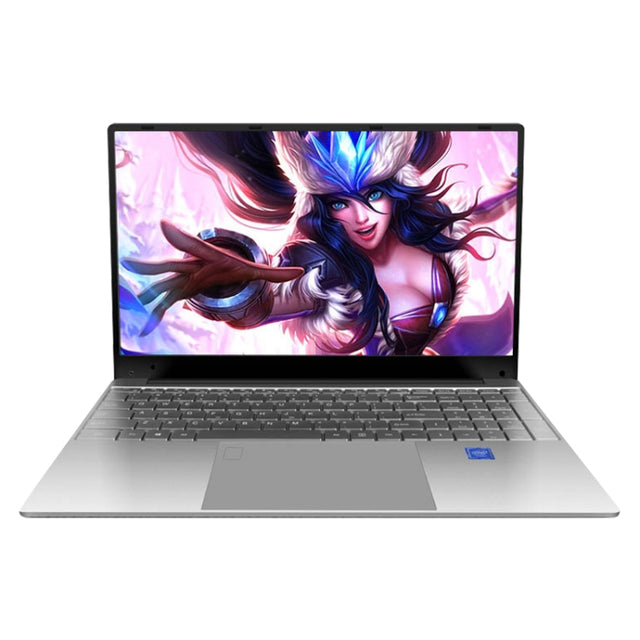 H15 15.6 inch Ultrathin Laptop, 16GB+512GB, Windows 11 Intel Celeron N5095 Quad Core, EU Plug (Silver)
