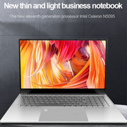 H15 15.6 inch Ultrathin Laptop, 16GB+1TB, Windows 11 Intel Celeron N5095 Quad Core, US Plug (Silver)