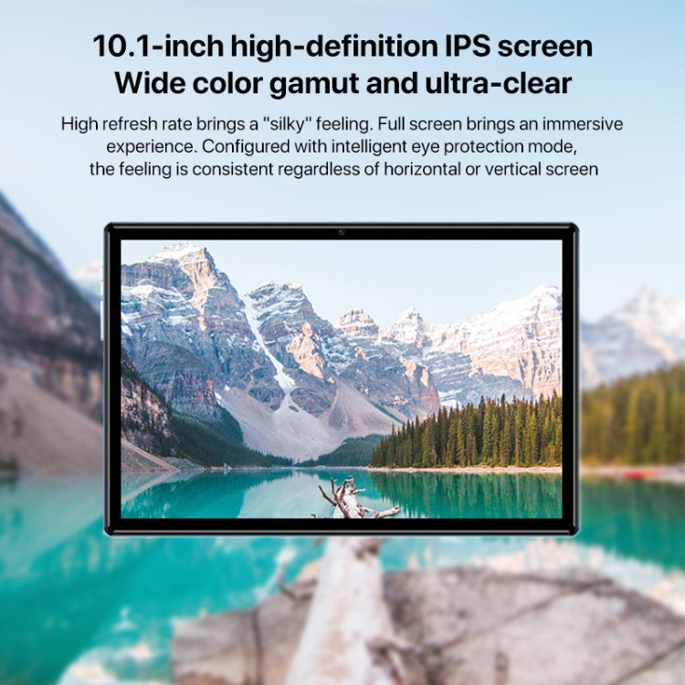 X09 10.1 inch 4G LTE Tablet PC, 4GB+64GB, Android 8.1 MTK6755 Octa Core, Support Dual SIM, EU Plug (Blue) - free shipping - PMc TechLife - Order now!