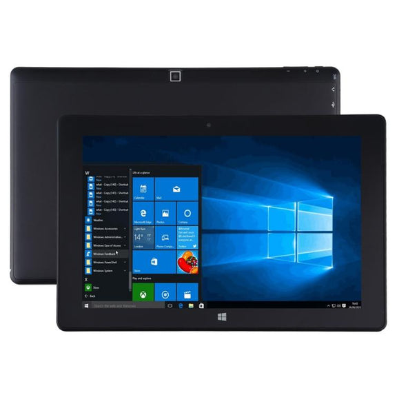 Hongsamde Tablet PC, 12GB+128GB, 10.1 inch Windows 11 Intel Celeron J4105, without Keyboard Leather Case (UK Plug)