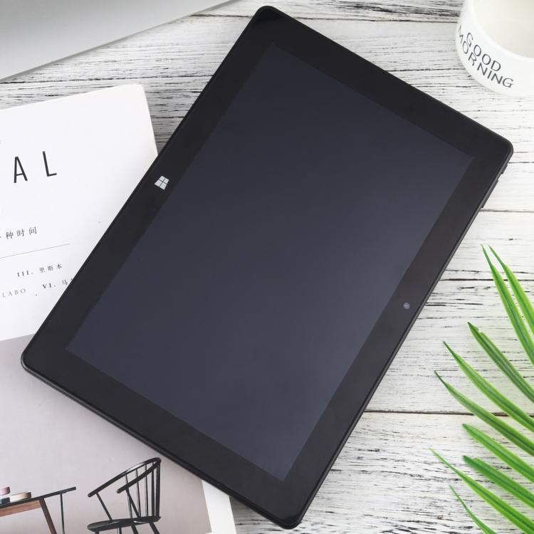 Hongsamde Tablet PC, 12GB+128GB, 10.1 inch Windows 11 Intel Celeron J4105, without Keyboard Leather Case (UK Plug)