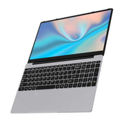 N5095 15.6 inch Laptop, 16GB+512GB, Windows 11 Intel Celeron N5095 Quad Core, Support Fingerprint Unlock, US Plug (Silver)