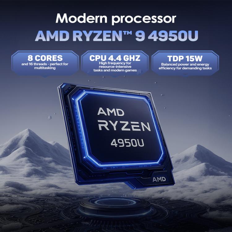 G16 Air 15.6 inch Gaming Laptop, 16GB+512GB, Windows 11 Pro AMD Ryzen 9 4950U Octa Core, US Plug - free shipping - PMc TechLife - Order now!