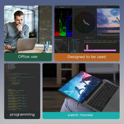 GXMO G156 15.6 inch Laptop, 16GB+512GB, Windows 11 AMD Ryzen 7 5825U Octa Core, Support Fingerprint Unlock, UK Plug