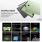 OnePlus Pad 11.61 inch Tablet PC, 12GB+512GB, ColorOS 15.0 Dimensity 8350 Octa Core (Grey)