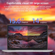 Jumper EZbook S7 15.6 inch Laptop, 12GB+256GB, Windows 11 Intel Alder Lake N95 Quad Core, EU Plug(Grey)