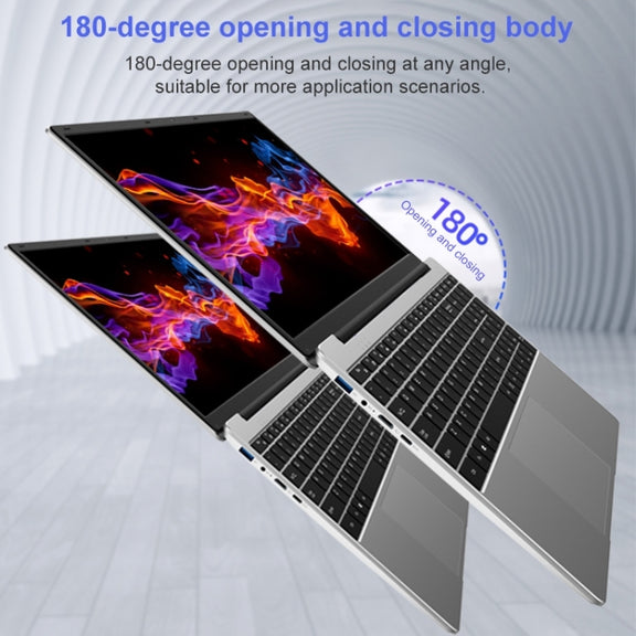 Jumper EZbook S7 15.6 inch Laptop, 12GB+256GB, Windows 11 Intel Alder Lake N95 Quad Core, EU Plug(Grey)