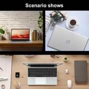 Jumper EZbook S7 15.6 inch Laptop, 12GB+256GB, Windows 11 Intel Alder Lake N95 Quad Core, US Plug(Grey)