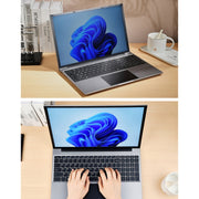 Jumper EZbook S7 Max 16 inch Laptop, 16GB+128GB+512GB, Windows 11 Intel Alder Lake N95 Quad Core, US Plug(Grey)