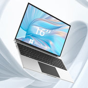 Jumper EZbook S7 Max 16 inch Laptop, 16GB+128GB+512GB, Windows 11 Intel Alder Lake N95 Quad Core, US Plug(Grey)