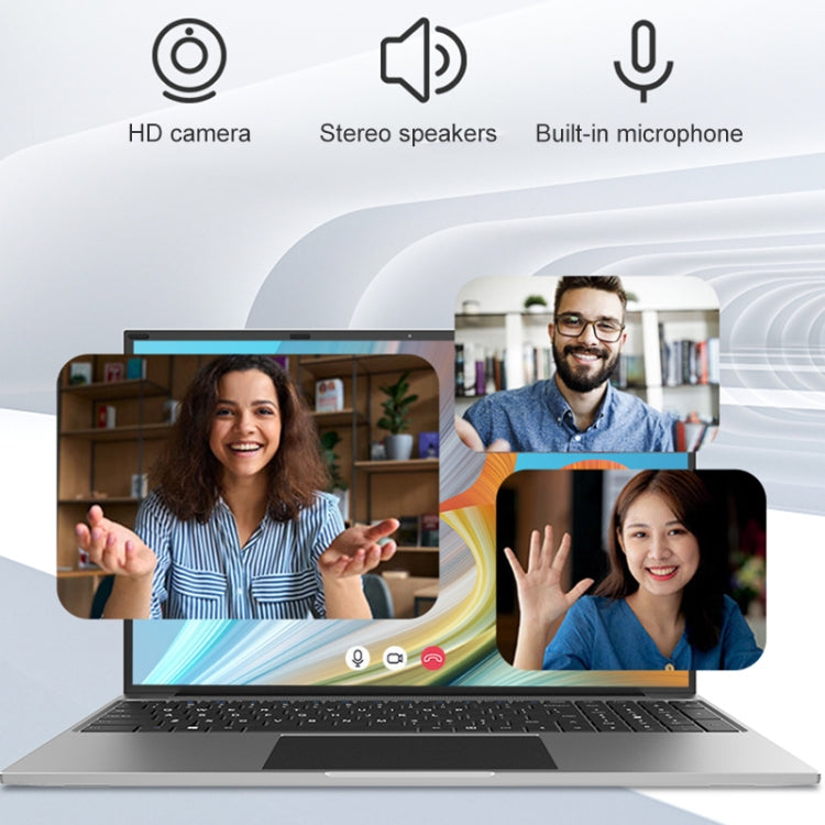 Jumper EZbook S7 Max 16 inch Laptop, 16GB+128GB+512GB, Windows 11 Intel Alder Lake N95 Quad Core, EU Plug(Grey) - free shipping - PMC Jewellery - Order now!