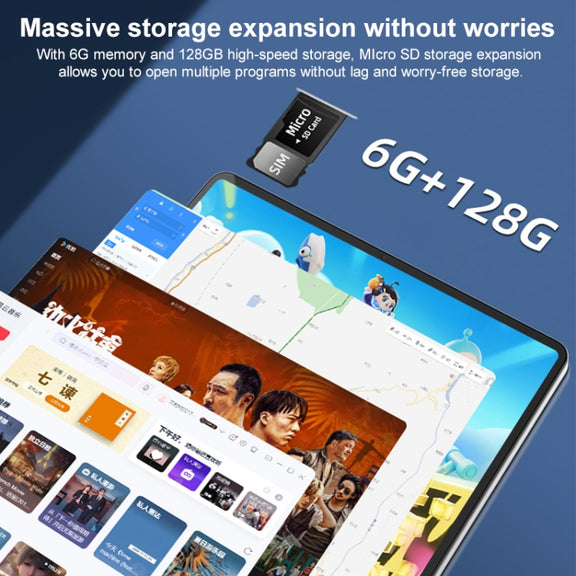 Jumper EZpad M10 Pro Tablet PC, 6GB+128GB, 10.36 inch Android 14 OS Unisoc T606 Octa Core Network: 4G, EU Plug