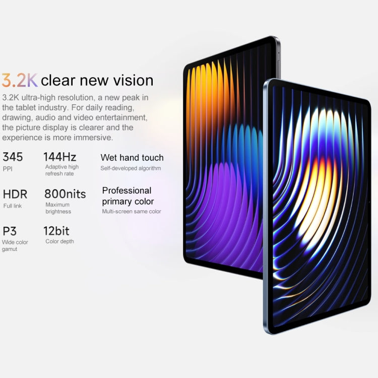 Xiaomi Pad 7 11.2 inch, 12GB+256GB, HyperOS 2 Qualcomm Snapdragon 7+ Gen3 Octa Core (Blue) - free shipping - PMC Jewellery - Order now!
