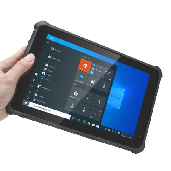 UNIWA WinPad W109 Rugged Tablet PC, 4GB+64GB, 10.1 inch Windows 10 Home Intel Cherry Trail Z8350, Network: 4G, AU Plug