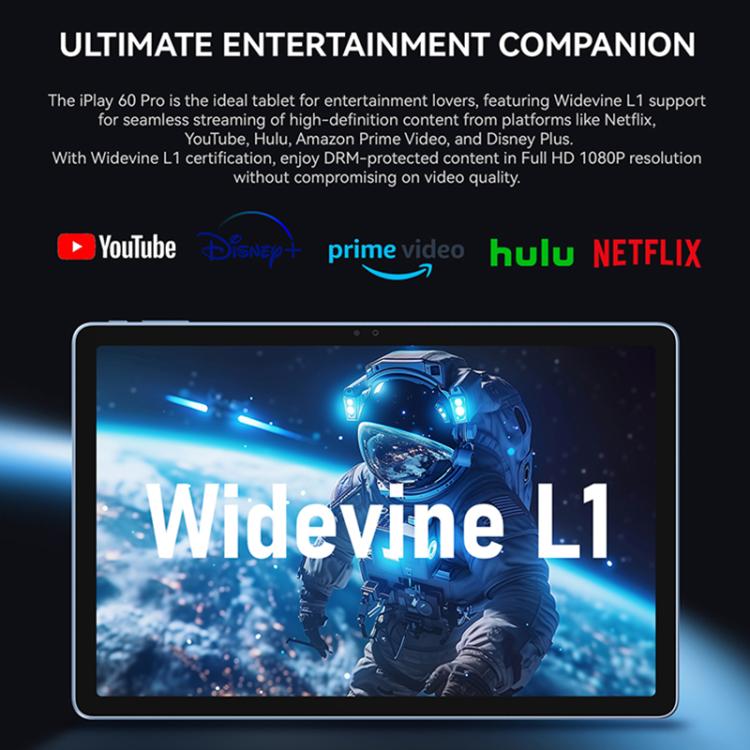 ALLDOCUBE iPlay 60 Pro 4G LTE Tablet PC, 6GB+128GB, 11 inch Android 14 MediaTek Helio G99 Octa Core Support Dual SIM (Dark Gray) - free shipping - PMC Jewellery - Order now!