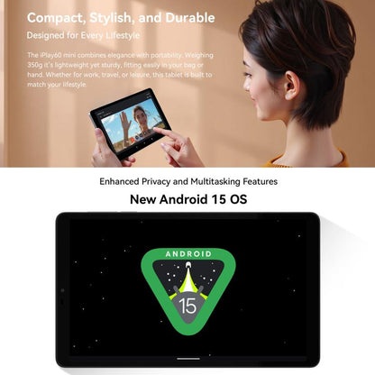 ALLDOCUBE iPlay 60 mini 4G LTE Tablet PC, 4GB+64GB, 8.68 inch Android 15 Unisoc T606 Octa Core Support Dual SIM (Grey) - free shipping - PMC Jewellery - Order now!