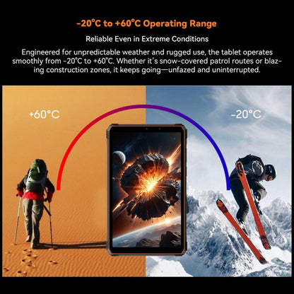 [HK Warehouse] Blackview Active 5 4G Rugged Tablet, 8GB+128GB, 8.68 inch Android 15 Unisoc UMS9230E T615 Octa Core, Global Version with Google Play (Black) - free shipping - PMC Jewellery - Order now!