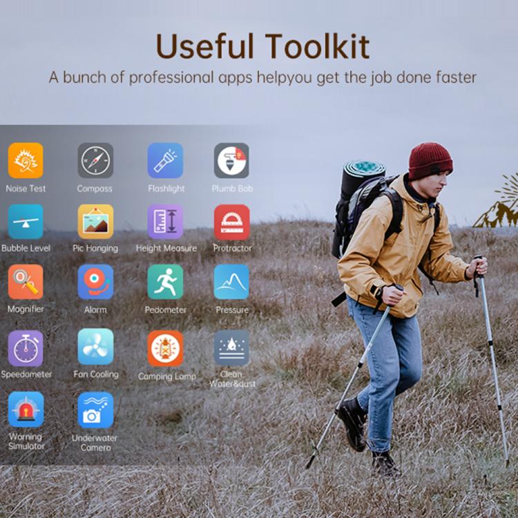 Unihertz 8849 Tank Pad E Rugged Tablet PC & Projector, 12GB+512GB, 10.95 inch Android 14 MT6789 Octa Core 4G Network, EU Plug (Black) - free shipping - PMc TechLife - Order now!