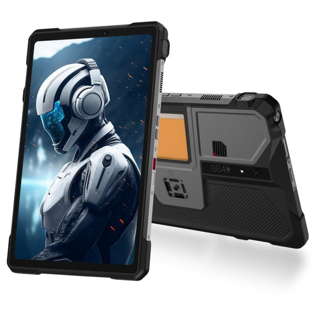 Unihertz 8849 Tank Pad E Rugged Tablet PC & Projector, 12GB+512GB, 10.95 inch Android 14 MT6789 Octa Core 4G Network, EU Plug (Black)