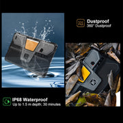 Unihertz 8849 Tank Pad Rugged Tablet PC & Projector, 16GB+512GB, 10.95 inch Android 14 Dimensity 8200 Octa Core 5G Network, EU Plug (Black)