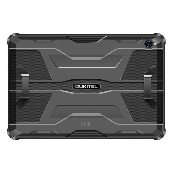 OUKITEL RT9 4G Network IP68/IP69K Rugged Tablet, 6GB+256GB, 11 inch Android 14 Unisoc T606 Octa-Core Support Dual SIM, EU Plug (Black)