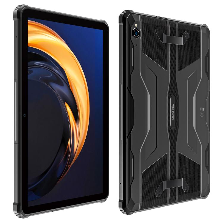 OUKITEL RT9 4G Network IP68/IP69K Rugged Tablet, 6GB+256GB, 11 inch Android 14 Unisoc T606 Octa-Core Support Dual SIM, EU Plug (Black)