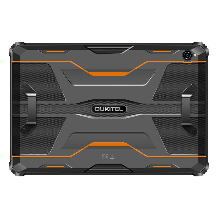 OUKITEL RT9 4G Network IP68/IP69K Rugged Tablet, 6GB+256GB, 11 inch Android 14 Unisoc T606 Octa-Core Support Dual SIM, EU Plug (Orange)