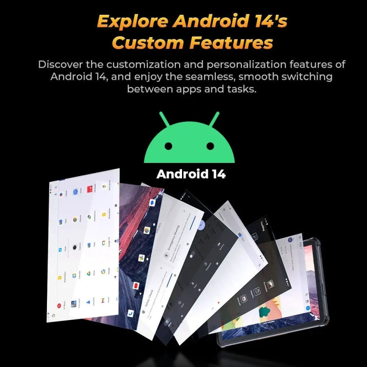 OUKITEL RT9 4G Network IP68/IP69K Rugged Tablet, 6GB+256GB, 11 inch Android 14 Unisoc T606 Octa-Core Support Dual SIM, EU Plug (Black) - free shipping - PMC Jewellery - Order now!