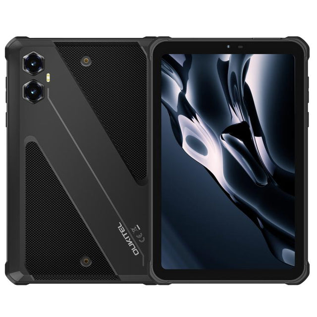 OUKITEL RT3 Plus 4G Network IP68/IP69K Rugged Tablet, 4GB+128GB, 8.0 inch Android 15 MediaTek G81 Octa-Core Support Dual SIM, EU Plug (Black)