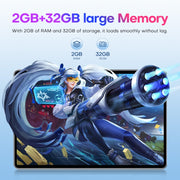 Pad7 Ultra 10.1 inch 3G Phone Call Tablet PC, 2GB+32GB, Android 8.1 MTK6737 Quad Core, AU Plug (Black)