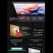Lenovo YOGA Pad Pro AI 12.7 inch WiFi Tablet, 12GB+256GB, Android OS, Qualcomm Snapdragon 8 Gen3 Octa Core (White)