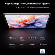 Lenovo YOGA Pad Pro AI 12.7 inch WiFi Tablet, 12GB+256GB, Android OS, Qualcomm Snapdragon 8 Gen3 Octa Core (White)