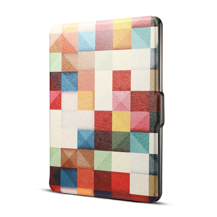 Colors Magic Cube Print Horizontal Flip PU Leather Protective Case for Amazon Kindle Paperwhite 1 & 2 & 3 with Sleep / Wake-up - Amazon by PMC TechLife | Online Shopping South Africa | PMC TechLife