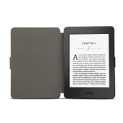 European Flower Vine Print Horizontal Flip PU Leather Protective Case for Amazon Kindle Paperwhite 1 & 2 & 3 with Sleep / Wake-up