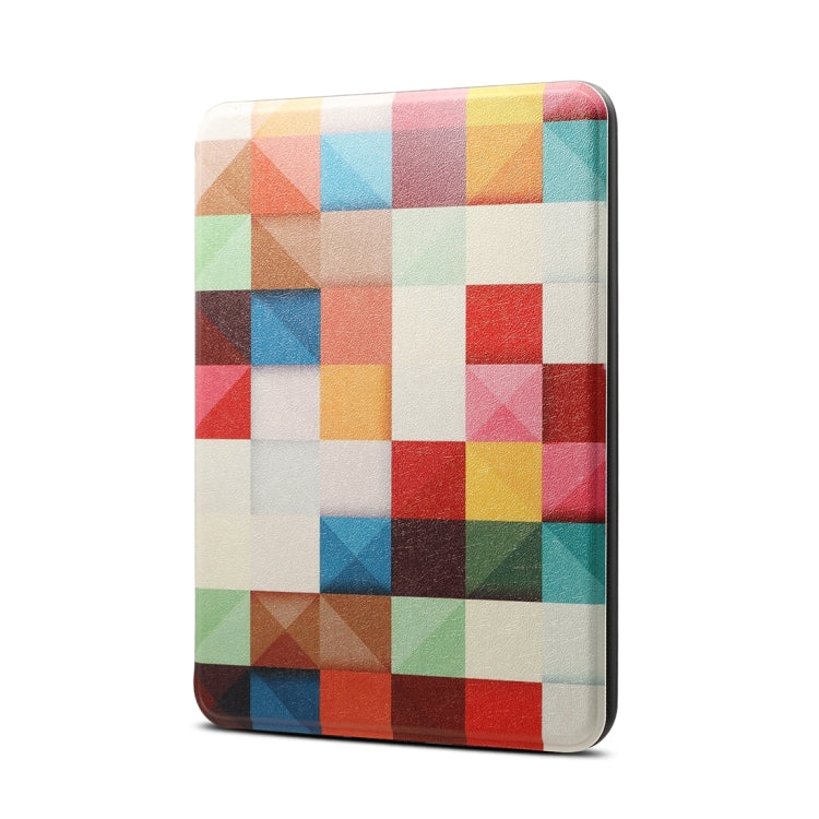 Colors Magic Cube Pattern Horizontal Flip PU + TPU Leather Protective Case for Amazon Kindle Paperwhite 4 (2018), with Sleep & Wake-up Function - Amazon by PMC TechLife | Online Shopping South Africa | PMC TechLife