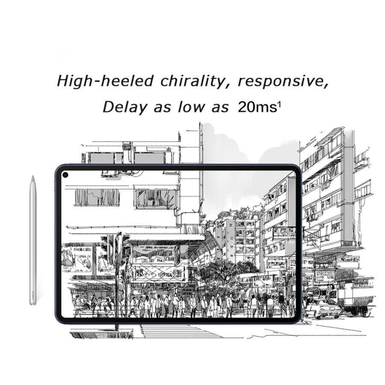 Original Huawei M-Pencil 160mm Stylus Pen + 2 Spare Nibs Set for Huawei MatePad Pro / MatePad(Silver) - Stylus Pen by Huawei | Online Shopping South Africa | PMC TechLife | Buy Now Pay Later Mobicred
