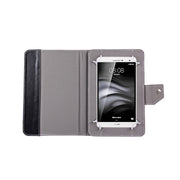 7 inch Tablets Leather Case Crazy Horse Texture Protective Case Shell with Holder for Galaxy Tab A 7.0 (2016) / T280 & Tab 4 7.0 / T230 & Tab Q T2558, Colorfly G708, Asus ZenPad 7.0 Z370CG, Huawei MediaPad T1 7.0 / T1-701u(Black)