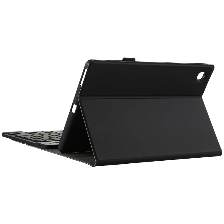 AM10S Detachable Bluetooth Backlight Keyboard Ultrathin Horizontal Flip Leather Tablet Case with Holder for Lenovo M10 Plus 10.3 inch X606F(Black) - Lenovo Keyboard by PMC TechLife | Online Shopping South Africa | PMC TechLife