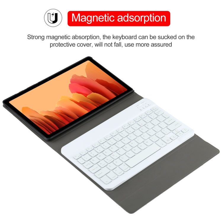 A500S Detachable Bluetooth Backlight Keyboard Ultrathin Horizontal Flip Leather Tablet Case with Holder for Samsung Galaxy Tab A7 10.4 (2020) T500 / T505(Gold) - Samsung Keyboard by PMC TechLife | Online Shopping South Africa | PMC TechLife