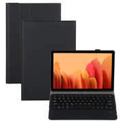 A500-A Detachable Bluetooth Keyboard Ultrathin Horizontal Flip Leather Tablet Case with Touchpad & Holder for Samsung Galaxy Tab A7 10.4 (2020) T500 / T505(Black)