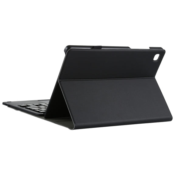 A500-A Detachable Bluetooth Keyboard Ultrathin Horizontal Flip Leather Tablet Case with Touchpad & Holder for Samsung Galaxy Tab A7 10.4 (2020) T500 / T505(Black)