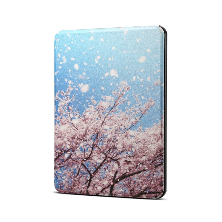 Cherry Pattern Horizontal Flip PU Leather Protective Case for Amazon Kindle 2019, with Sleep & Wake-up Funtion - Amazon by PMC TechLife | Online Shopping South Africa | PMC TechLife | Buy Now Pay Later Mobicred