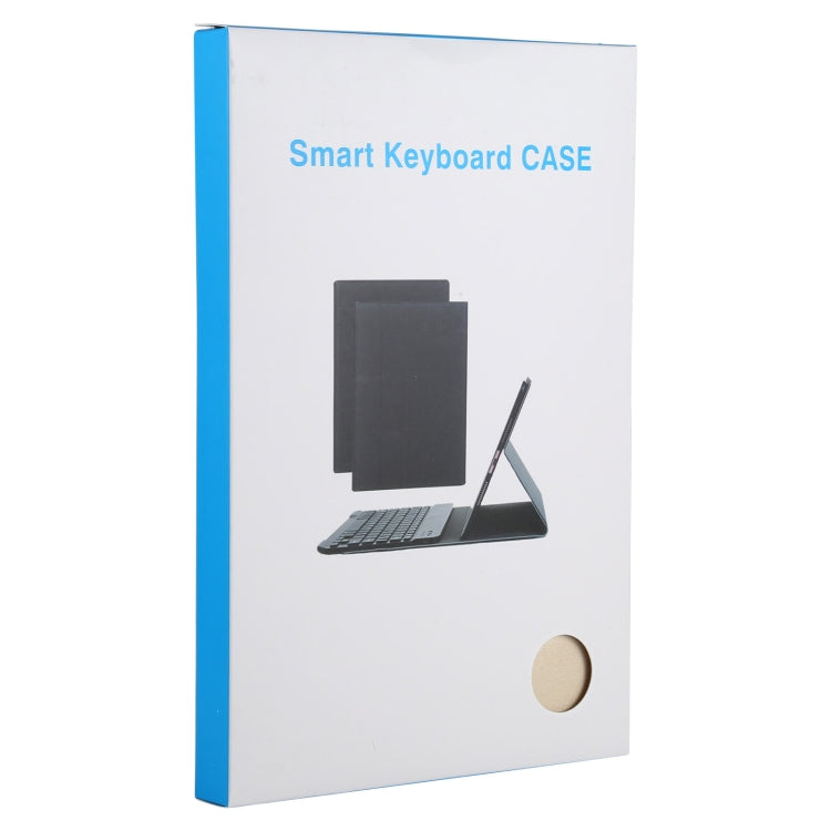 AM13 2 in 1 Removable Bluetooth Keyboard + Protective Leather Tablet Case with Holder for Lenovo Tab P11 Pro (TB-XJ706F)(Gold) - Lenovo Keyboard by PMC TechLife | Online Shopping South Africa | PMC TechLife