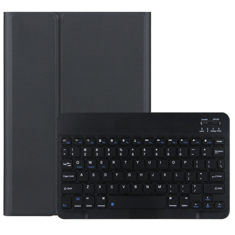 DY-P10 2 in 1 Removable Bluetooth Keyboard + Protective Leather Tablet Case with Holder for Lenovo Tab P10 10.1 inch(Black) - Lenovo Keyboard by PMC TechLife | Online Shopping South Africa | PMC TechLife
