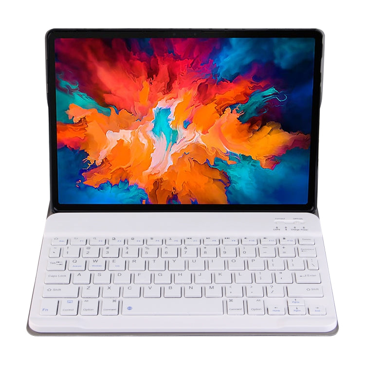 DY-P10 2 in 1 Removable Bluetooth Keyboard + Protective Leather Tablet Case with Holder for Lenovo Tab P10 10.1 inch(Gold) - Lenovo Keyboard by PMC TechLife | Online Shopping South Africa | PMC TechLife